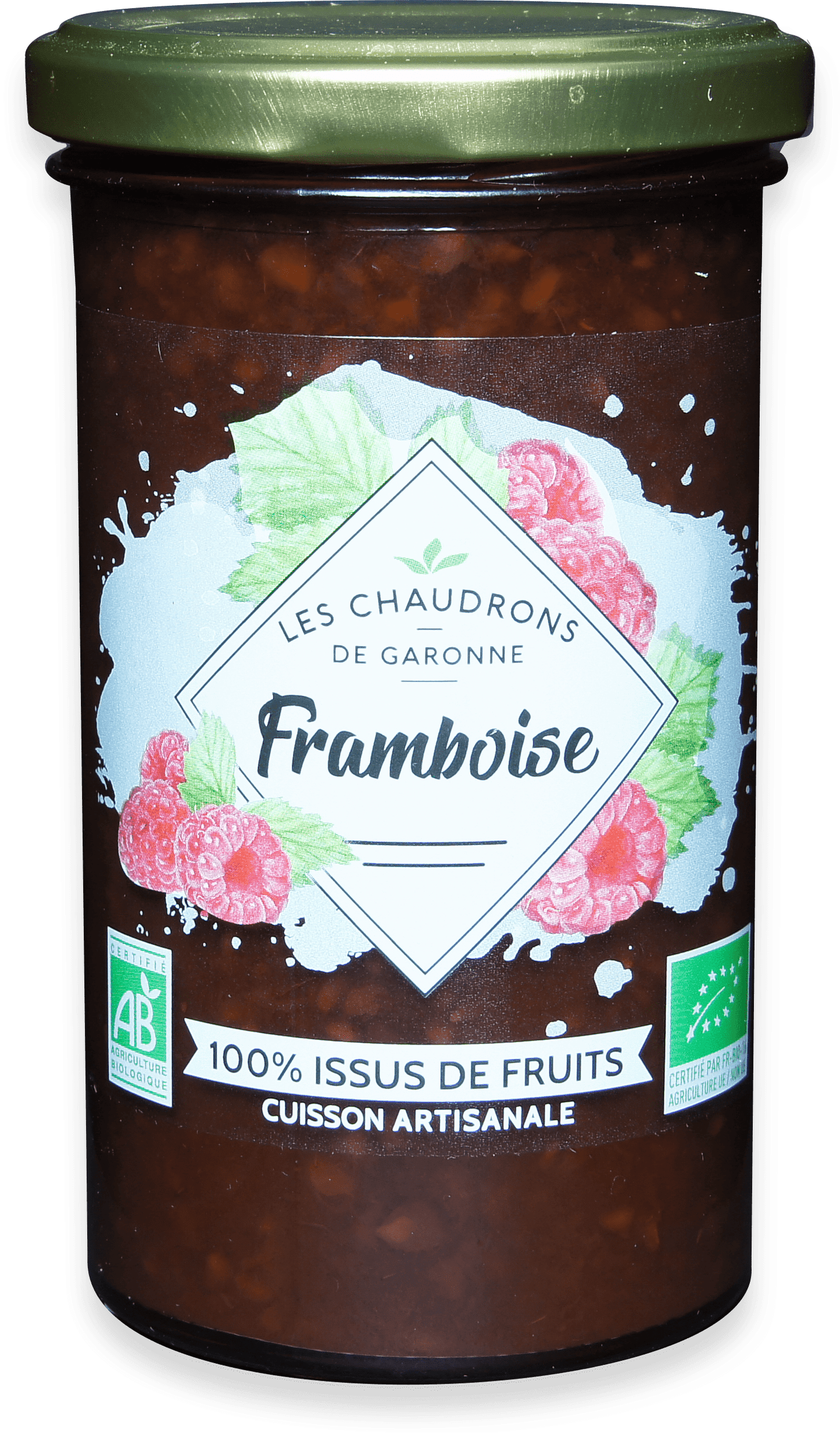 100% issus de fruit framboises bio - 1