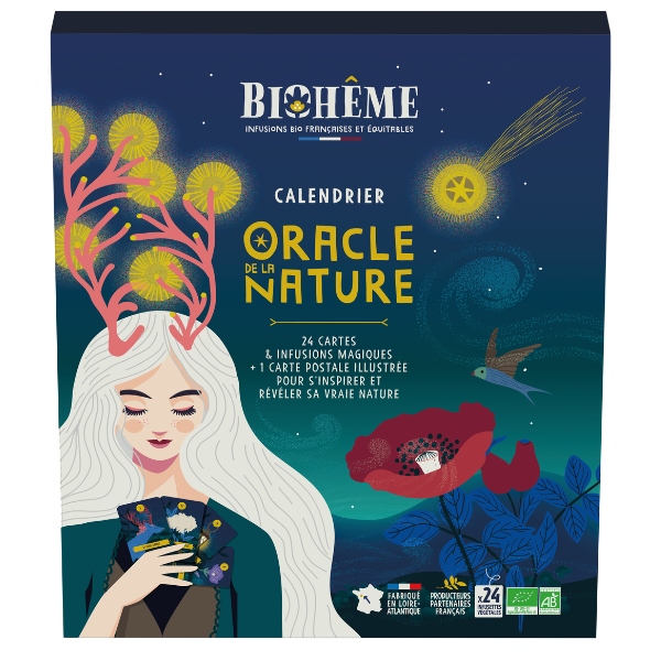 Calendrier de l'avent oracle de la nature bio - 1