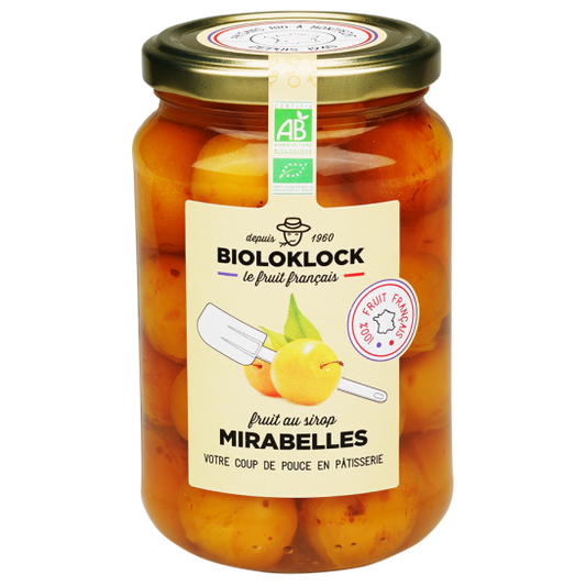 Mirabelles bio au sirop - 1