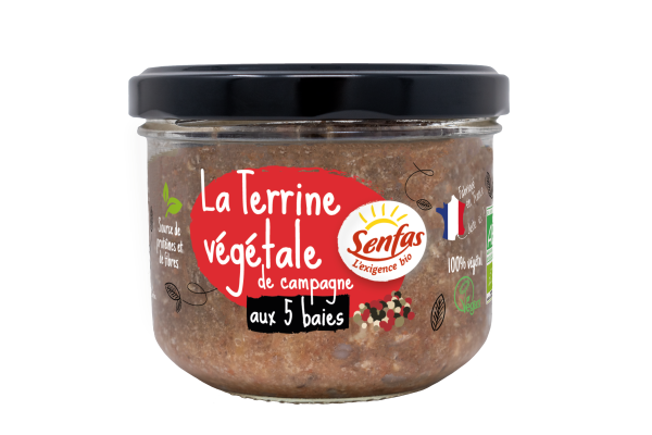 Terrine végétale de campagne 5 baies bio - 1